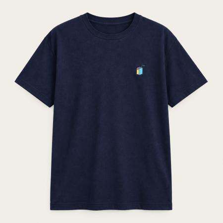 Revolution – Camiseta 1461 JUI Application T-Shirt Navy Melange
