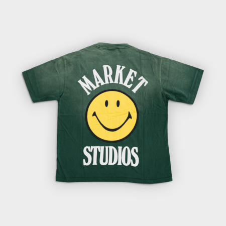 Market Studios - Camiseta Smiley Market Studios Dark Green