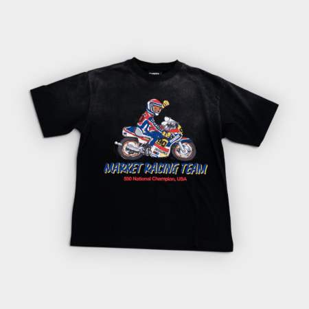 Market Studios - Camiseta Racing Team Washed Black