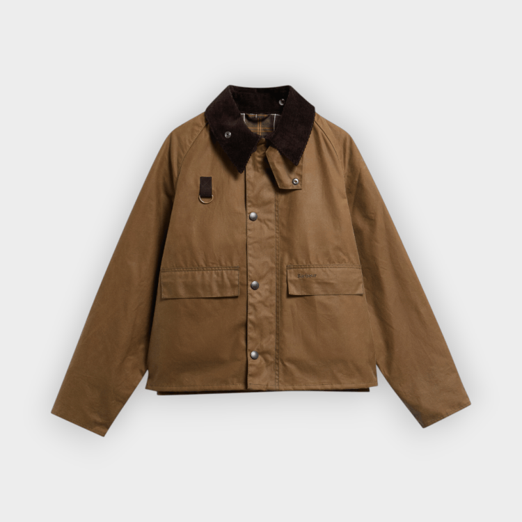 Barbour Heritage Select Spey Wax Jacket Sand