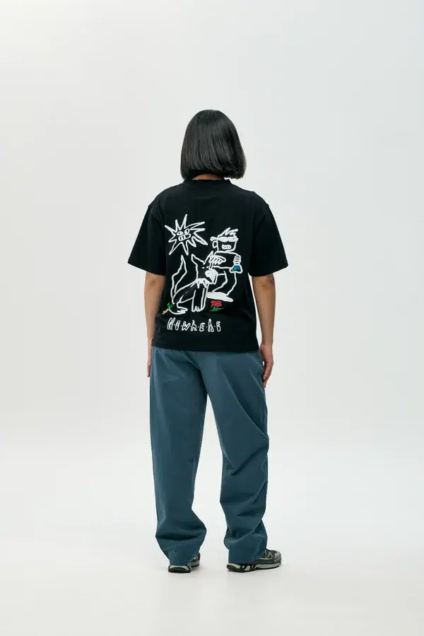 NWHR Camiseta Dog Negra – vista 6