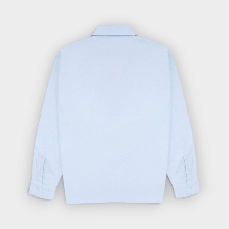 Old's Camisa de Lino Formentera Azul – espalda