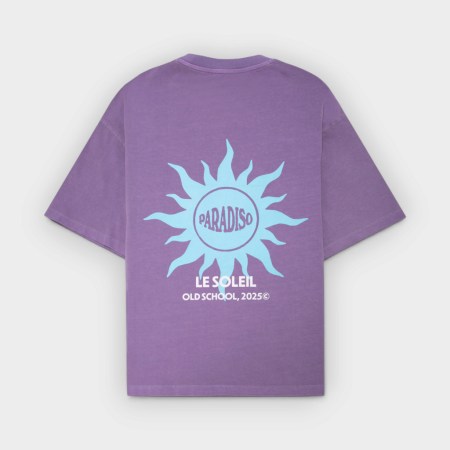 Old's Camiseta Le Soleil Morado – espalda