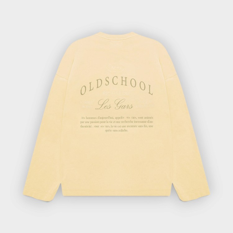 Old's Surfera Oversize Flic Amarillo – espalda