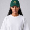 On Vacation Gorra Time2Relax Dark Green, vista con modelo
