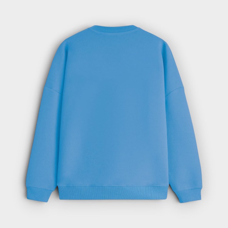 On Vacation Sudadera Merano Skiing Light Blue, vista trasera