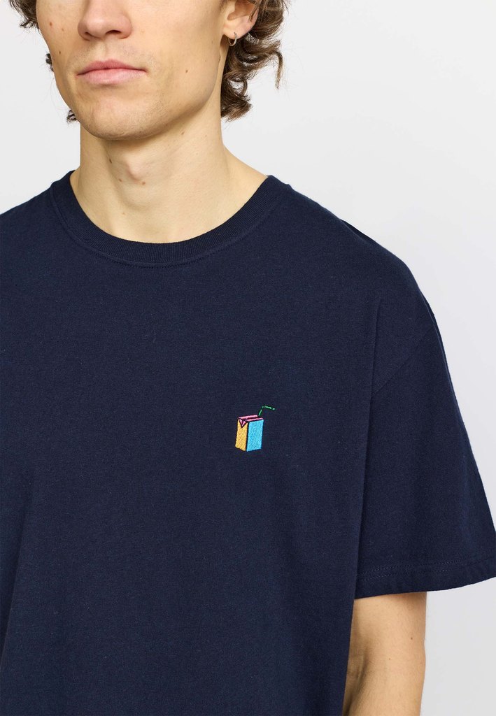 Revolution Camiseta 1461 JUI Application T-Shirt Navy Melange, foto 2