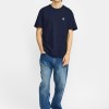 Revolution Camiseta 1461 JUI Application T-Shirt Navy Melange, foto 4