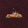 Revolution Camiseta 1461 SKI Application T-Shirt Burgundy, foto 3