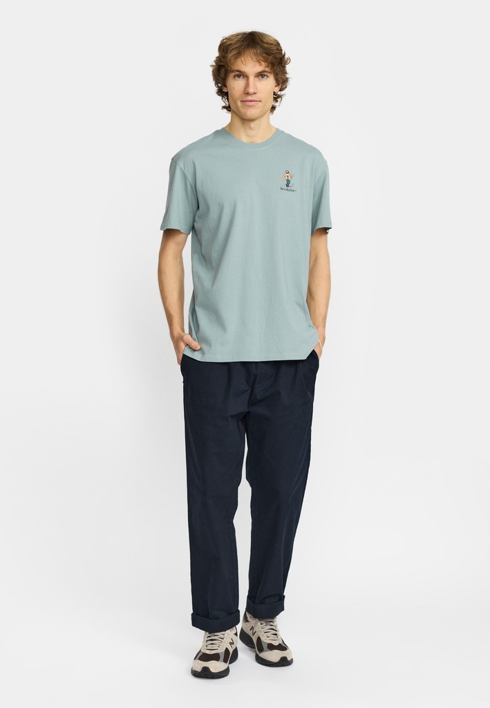 Revolution Camiseta 1463 CRO Application T-Shirt Dustblue, foto 5