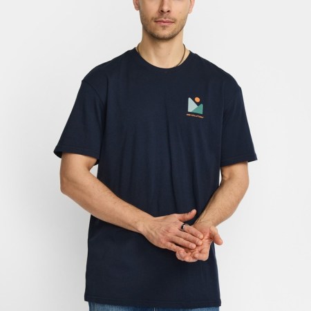 Revolution Camiseta 1463 MOU Application T-Shirt Navy, foto 2