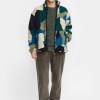 Revolution Chaqueta 7026 Printed Teddy Jacket Green, foto 3