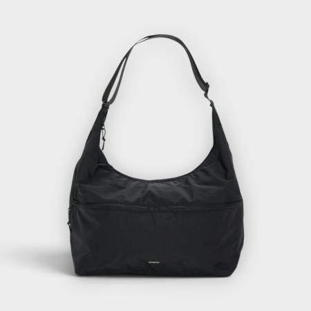 Sandqvist GRID Shoulder Bag Black – frontal