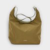 Sandqvist GRID Shoulder Bag Mini Military Olive – frontal