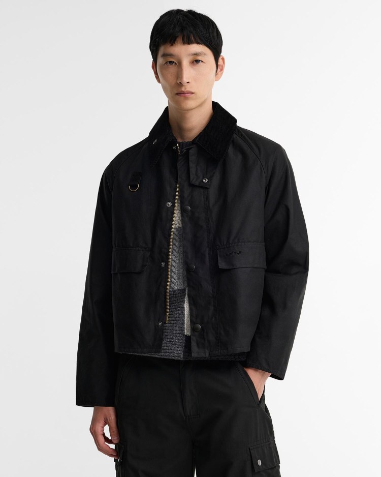 Barbour Heritage Select Spey Wax Jacket Black – foto 11