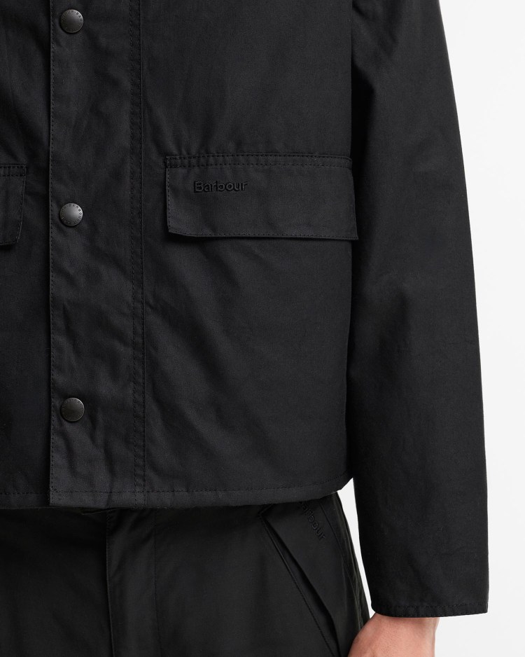Barbour Heritage Select Spey Wax Jacket Black – foto 6