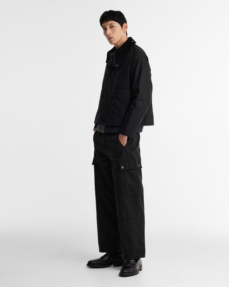 Barbour Heritage Select Spey Wax Jacket Black – foto 10