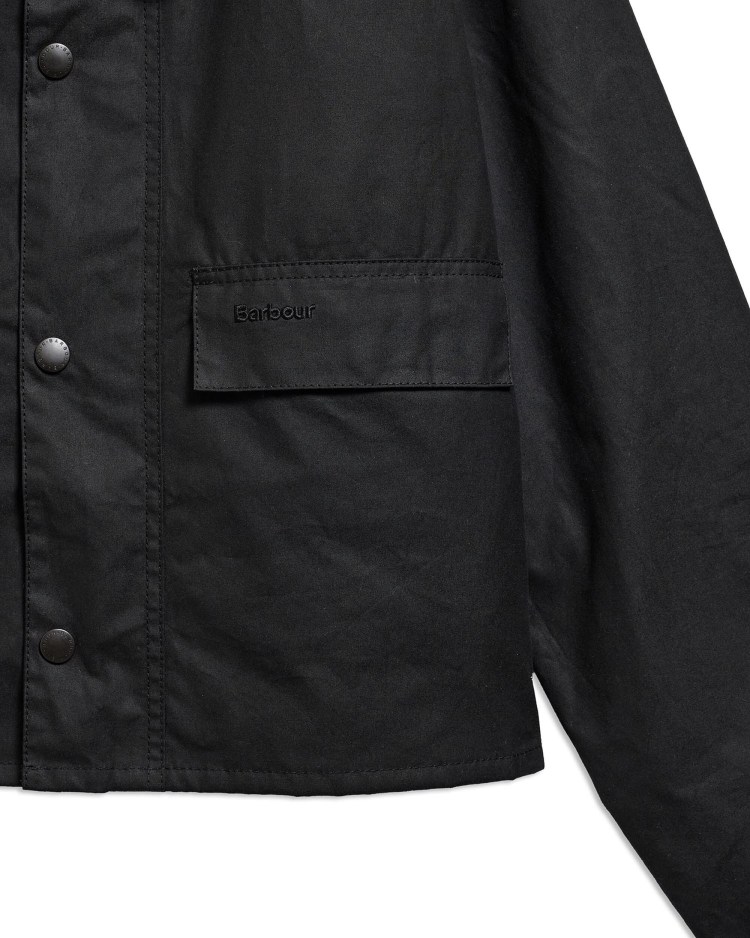 Barbour Heritage Select Spey Wax Jacket Black – foto 4