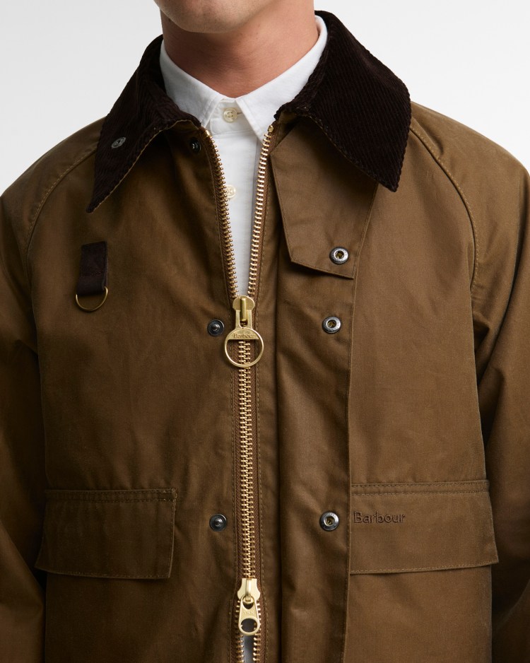 Barbour Heritage Select Spey Wax Jacket Sand – foto 2