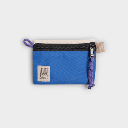 Topo Designs – Bolsa organizadora Accessory Bag Micro Classic Blue Bone White