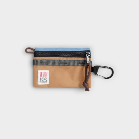 Topo Designs – Bolsa organizadora Mountain Accessory Bag River Blue Brown Oak
