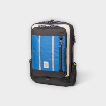 Topo Designs – Maleta de viaje Global Travel 30L Classic Blue Bone White