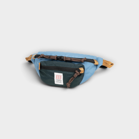 Topo Designs – Riñonera Mountain Waist Pack River Blue Dark Pine