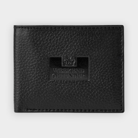 Weekend Offender - Cartera Boxed Billfold Wallet Black