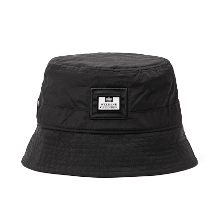 Weekend Offender - Gorro Long Beach Blvd Parachute Bucket Hat Black