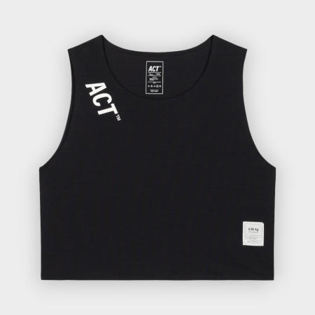 ACT Running – Camiseta de Tirantes AirShell Mujer Black