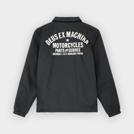 Deus Ex Machina – Chaqueta Harajuku Coach Black