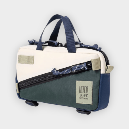 Topo Designs - Riñonera Mini Quick Pack 1.7L Forest Bone White
