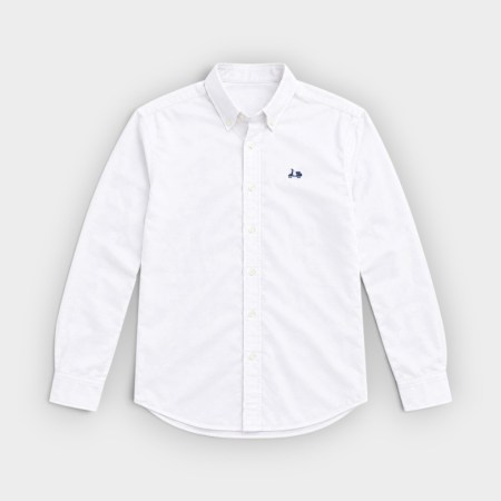 Scotta 1985 - Camisa Oxford regular blanco