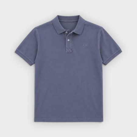 Scotta 1985 - Polo Garment azul grisaceo