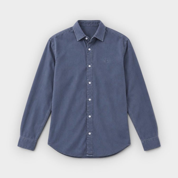 Scotta 1985 Camisa Sarga Denim Azul