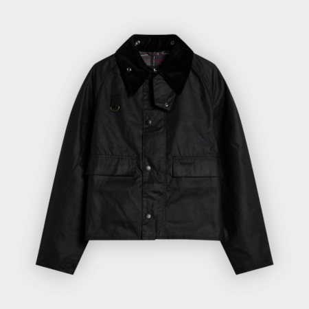 Barbour Heritage Select Spey Wax Jacket Black