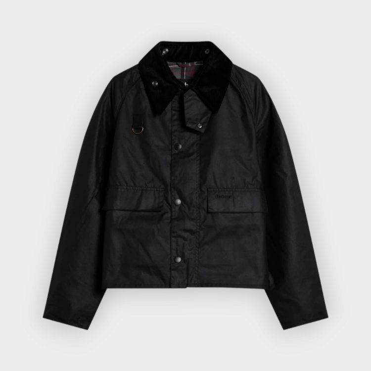 Barbour Heritage Select Spey Wax Jacket Black