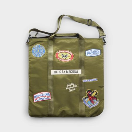 Deus Ex Machina – Bolsa Flight Helmet Tote Olive Green