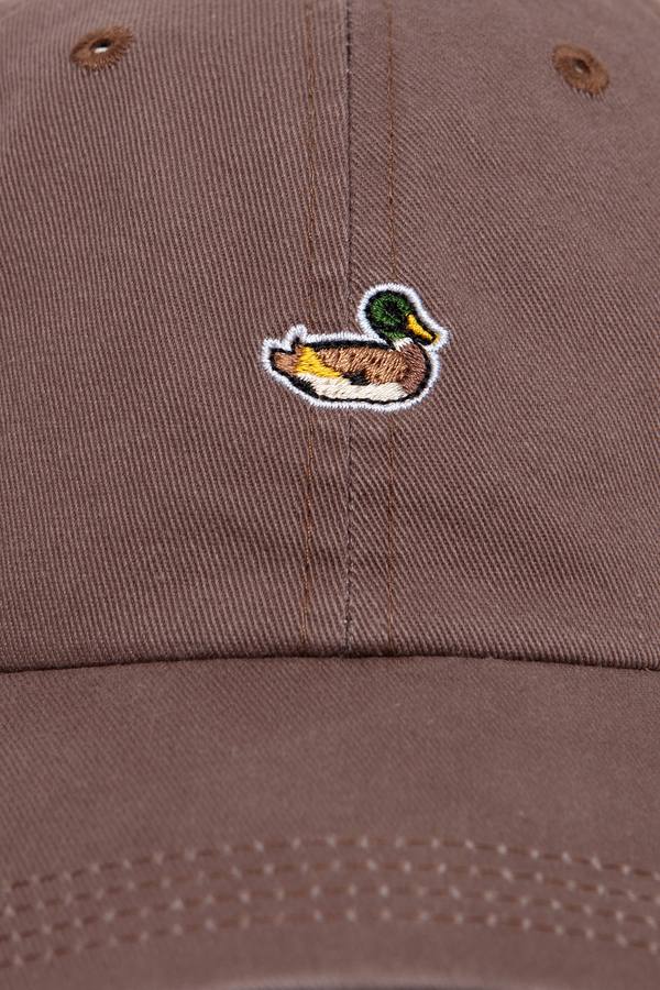 Edmmond Studios Gorra Duck Cap Chocolate - vista 4