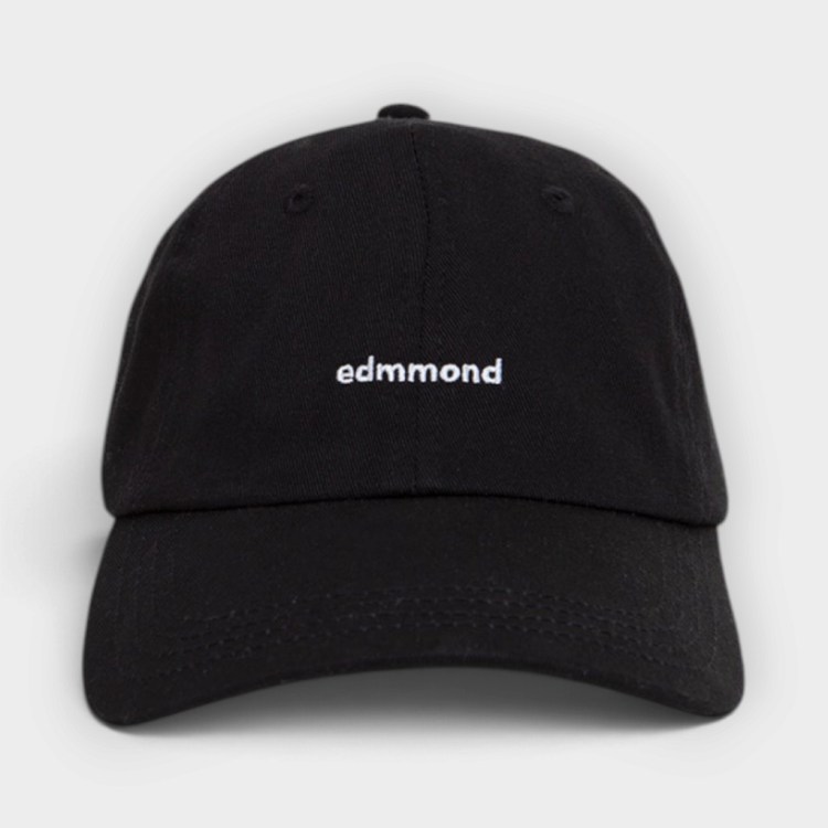 Edmmond Studios Gorra Logo Cap Black - vista 2