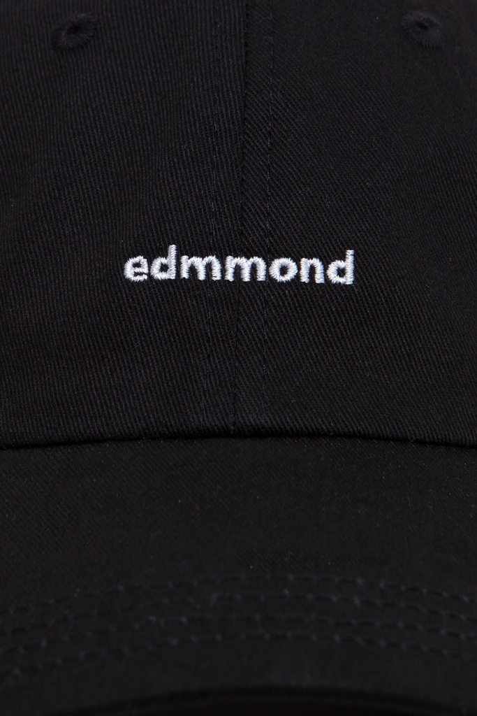 Edmmond Studios Gorra Logo Cap Black - vista 4