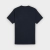 Espalda de la camiseta Fred Perry Ringer azul marino