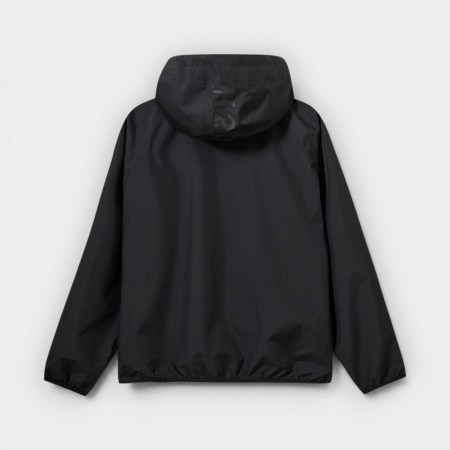 H2O Chubasquero Rømø LW Packable Black, vista trasera