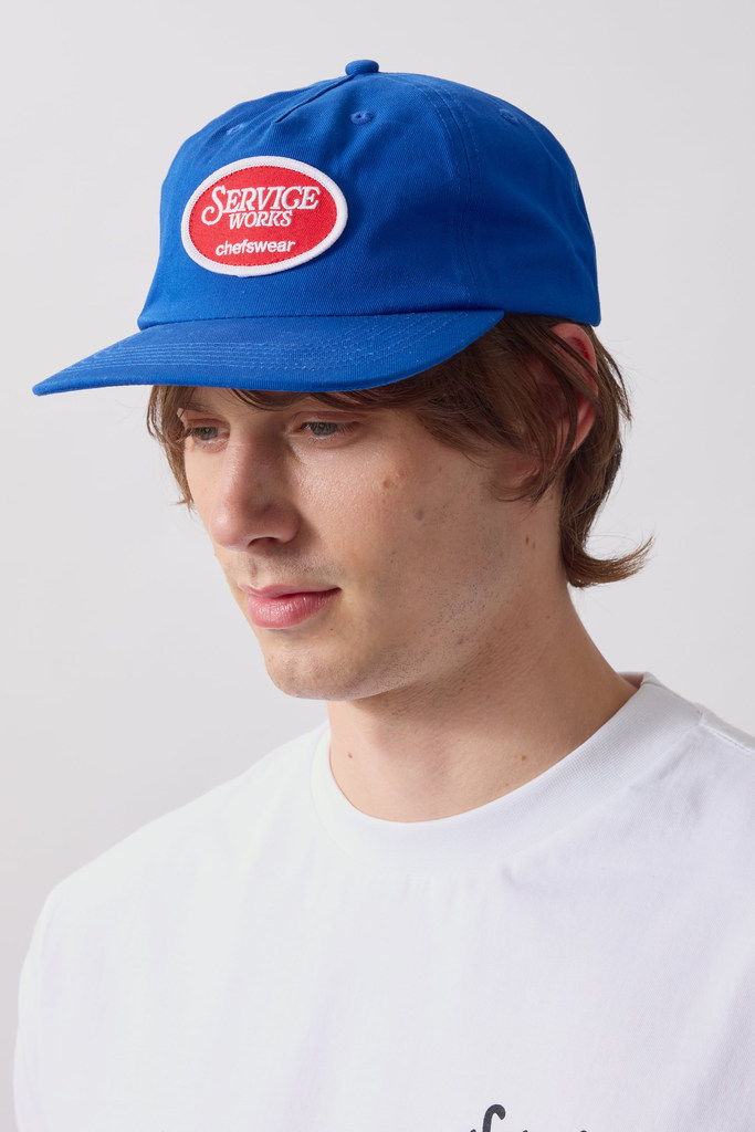 Service Works Chefswear Cap Blue – vista 2