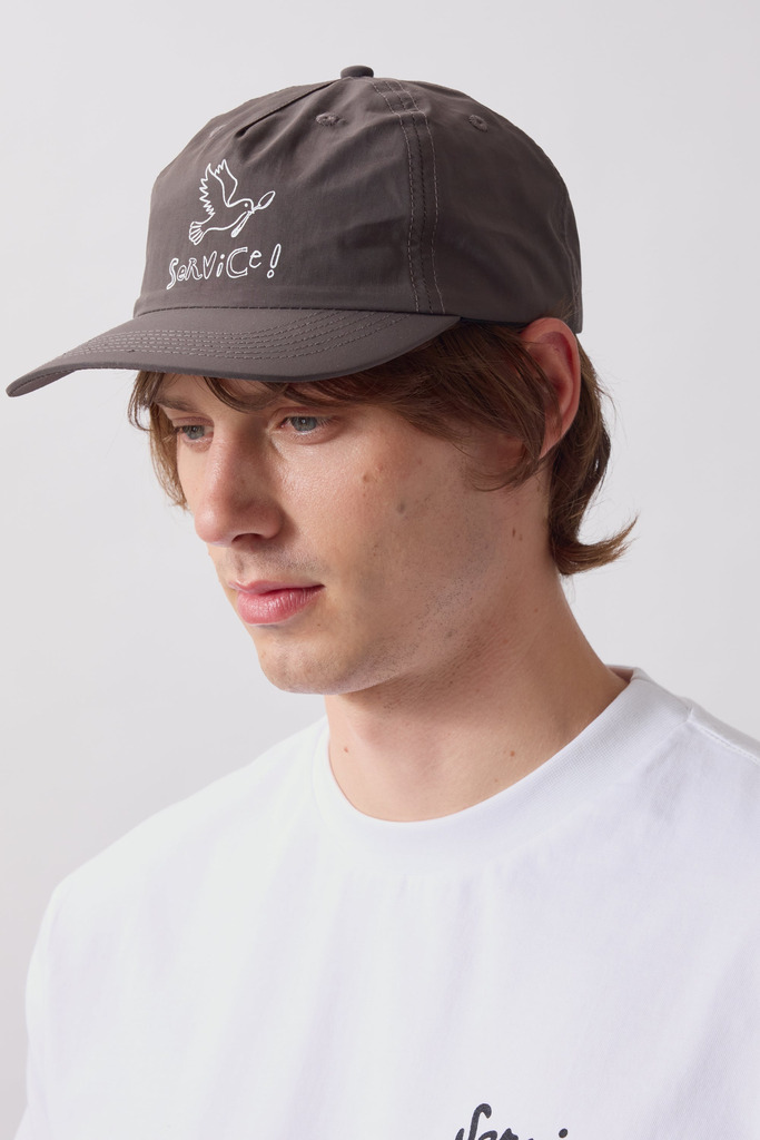 Service Works Nylon Dove Cap Brown – vista 2