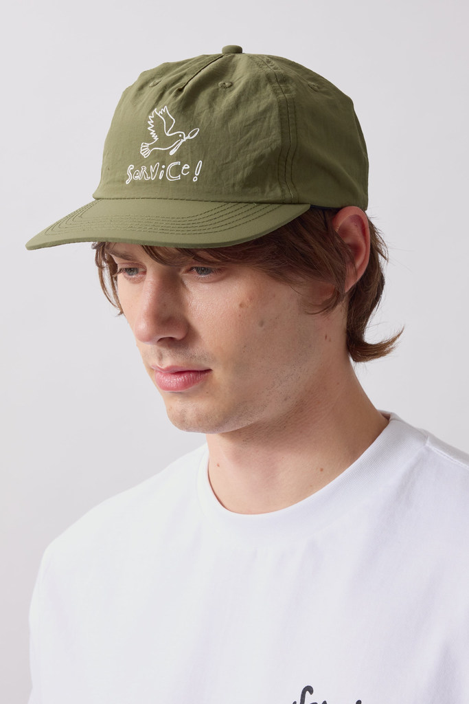 Service Works Nylon Dove Cap Olive – vista 2