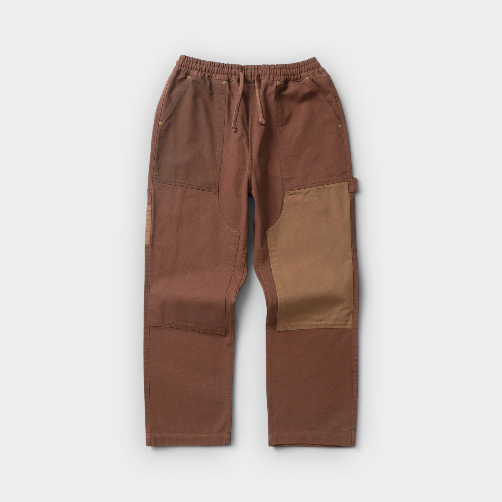Service Works Patchwork Utility Chef Brown – vista 1