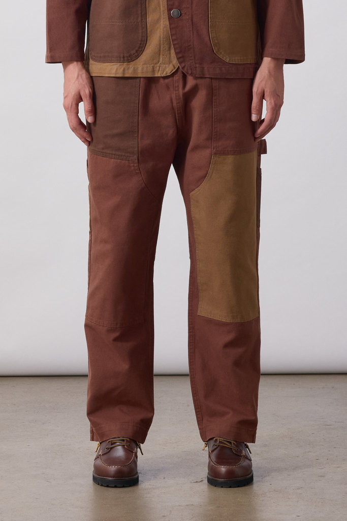 Service Works Patchwork Utility Chef Brown – vista 2