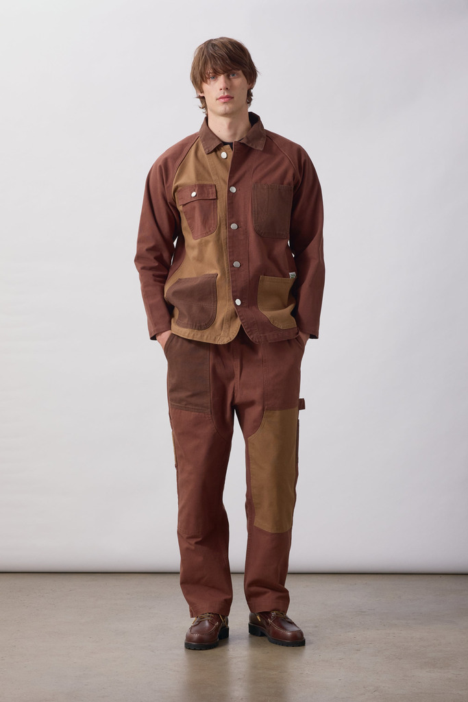 Service Works Patchwork Utility Chef Brown – vista 3