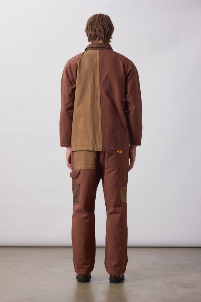 Service Works Patchwork Utility Chef Brown – vista 5